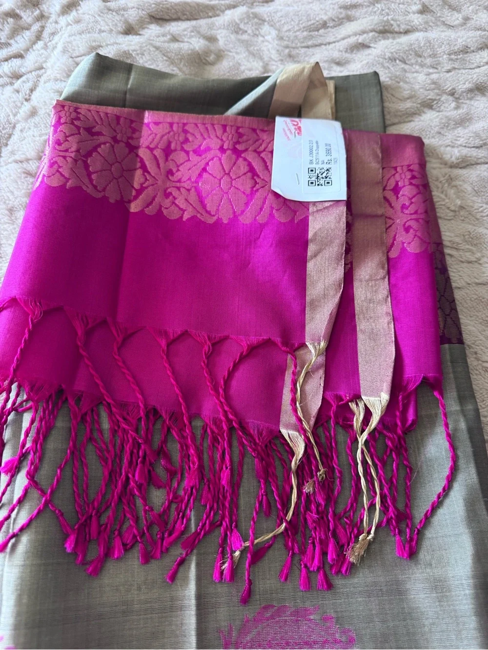 Silk scarf